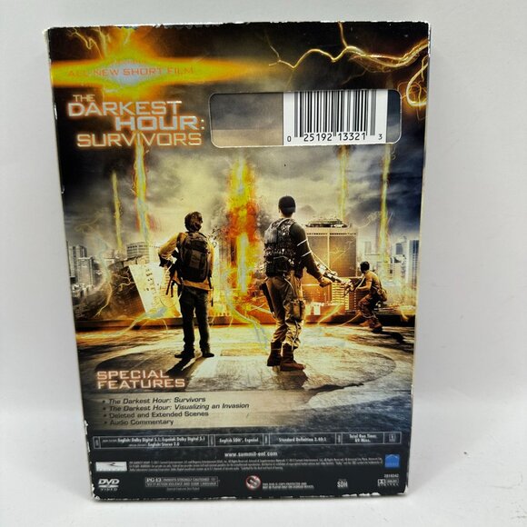 The Darkest Hour DVD Rated PG-13 Sci-Fi Action Summit NTSC - Picture 3 of 4